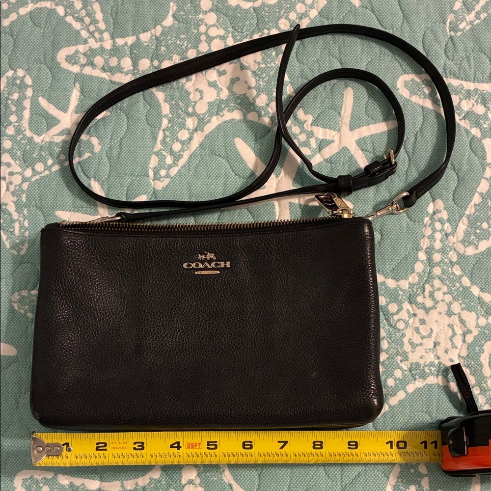 #3 - Coach Black Leather Lyla Crossbody Bag. Christmas Special! 🎄🎄🎄🎄